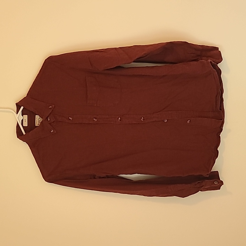 J. Crew brushed twill button down. Size small